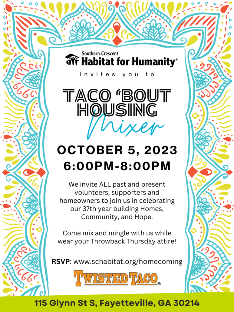 Taco Bout Housing Mixer